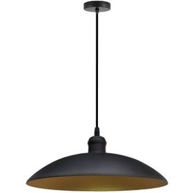 تصویر لوستر آویز قطر 33 - مشکی Pendant light diameter 33