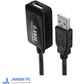 تصویر کابل افزایش طول مدار دار (اکتیو) USB 2.0 فرانت مدل FN-U2CF250 طول25 متر 