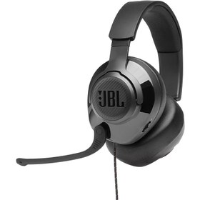 تصویر هدست گیمینگ با سیم جی بی ال مدل JBL Quantum 200 ا JBL Quantum 200 wired Over-Ear gaming headset JBL Quantum 200 wired Over-Ear gaming headset
