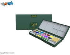 تصویر آبرنگ آریا مدل 5601 ۱۲ رنگ آرتیست 