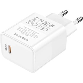 تصویر شارژر برندBOROFONE مدل BA77A 30W(شش ماه گارانتي) BOROFONE BA77A USB Single port QC3.0 charger