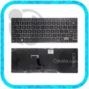 تصویر کیبورد لپ تاپ توشیبا Portege Z30 نوک مدادی با فریم و بدون بکلایت - نو 