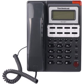 تصویر گوشی تلفن تکنیکال مدل TEC-5847 Technical TEC-5847 Phone