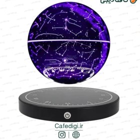 تصویر چراغ خواب معلق مدل ستاره ها Levitating Starry Night Light Galaxy Lamp 