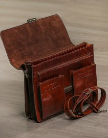 تصویر کیف اداری چرم نیکان 