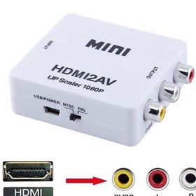 تصویر مبدل HDMI به AV 