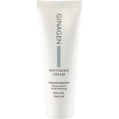 تصویر کرم روشن کننده و ضد لک نواحی حساس بدن ژیناژن حجم ۵۰ میلی لیتر 