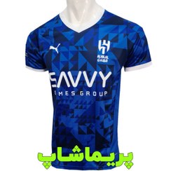 تصویر کیت تک الهلال عربستان ابی 2025 کیفیت ترک Saudi Arabian Alhelal Kit 2025 Turkish Quality