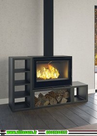 تصویر بخاری هیزمی کد 84 