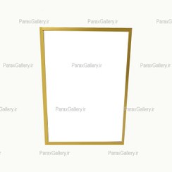 تصویر قاب عکس فلزی طلایی سایز ۹۰*۱۳۰ 