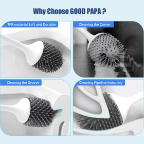 تصویر توالت شوی شارژی Good papa Electric UV Toilet Brush MT2 Good papa Electric UV Toilet Brush MT2