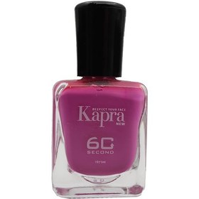 تصویر کاپرا نیو لاک ناخن مدل Second 60 شماره 164 Kapra New 60 Second Nail Polish 164