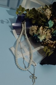 تصویر گردند پاپیون مروارید 