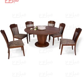 تصویر میز و صندلی نهارخوری 6 نفره مدل : اونیکس و هالیت 