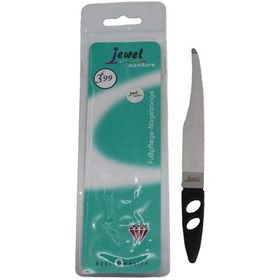 تصویر سوهان دستی ناخن شمشیری بلند جول jewel کد GSN_514 Jewel Nail File No.514