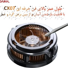 تصویر فن خنک کننده گوشی موبایل ممو مدل CX07 نسخه 15 وات 