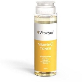 تصویر تونر صورت ویتامین C ویتالیر Vitalayer vitamin c face toner