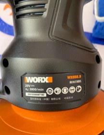 تصویر دستگاه پولیش شارژی ورکس 20 ولت خودرو Worx WX858.9 Worx WX858.9 Car Polisher Machine 20V 3800rpm