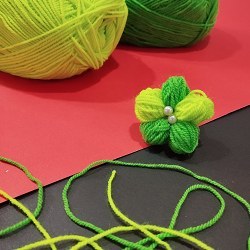 تصویر گلسر طرح گل رنگی 