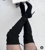 تصویر پوتین مجلسی بالای زانو زنانه 