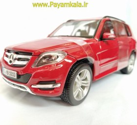 تصویر ماکت 1:18 مرسدس بنز(MERCEDES-BENZ GLK-CLASS BY MAISTO) قرمز 