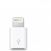 تصویر تبدیل micro USB به لایتنینگ مدل lightning adapter ا Lightning to Micro USB Adapter Lightning to Micro USB Adapter