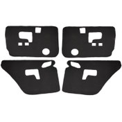 تصویر عایق صداگیری خودرو مدل صوتی حرارتی مناسب برای سمند مجموعه 4 عددی 