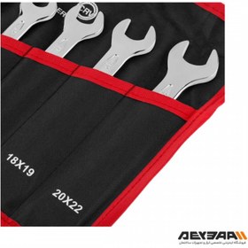 تصویر ست آچار دو سر تخت رونیکس مدل RH-2204 مجموعه ۸ عددی 