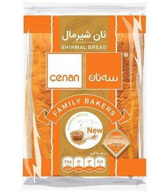 تصویر نان شیرمال 340 گرمی سه نان 