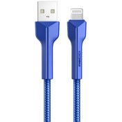 تصویر کابل انتقال دیتا و شارژ سریع لایتنینگ رسی Recci RTC-N24L THOR Lightning Fast Charging Data Cable 2.4A Recci RTC-N24L Lightning Fast Charging Data Cable