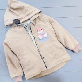 تصویر سویشرت داخل خزدار دخترونه مدل عروسکی_۱۸۱۰ 