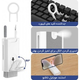 تصویر کیت تمیز کننده 8کاره گرین لاین Green Lion 8in1 Cleaning Kit