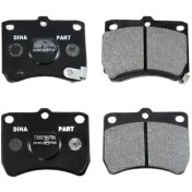 تصویر لنت ترمز جلو دینا پارت سرامیکی مناسب پراید کد 1506005 