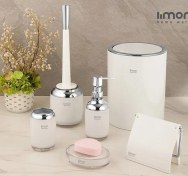 تصویر ست سرویس بهداشتی 2جداره رمانتیک کد 176400 لیمون 