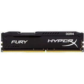 تصویر رم کامپیوتر DDR4 تک کاناله ۲۶۶۶ مگاهرتز CL16 کینگستون مدل HyperX Fury ظرفیت 8 گیگابایت Kingston HyperX Fury DDR4 8GB 2666MHz CL16 Single Channel Desktop RAM