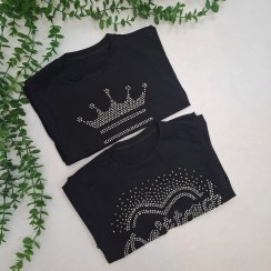 تصویر تیشرت مشکی دخترانه 