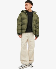 تصویر کاپشن مردانه سبز جک اند جونزJack & Jones | 12238998-Green اورجینال 