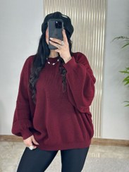 تصویر بافت لانگ آکریل زنانه رنگ‌های متنوع 