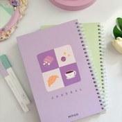 تصویر دفتر بولت ژورنال پیتیکو جلد سخت مینیمال 