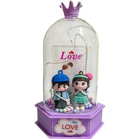 تصویر گوی شیشه ای تاجدار کد ۹۵۵۷ 