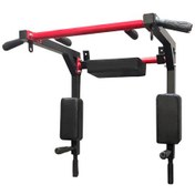 تصویر بارفیکس پارالل دیواری با تشک دوبل و قلاب رکورد 