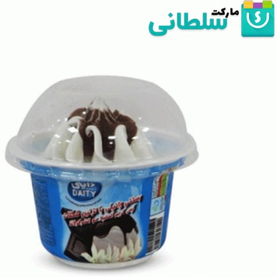 خرید و قیمت بستنی وانیلی با تزیین شکلات دایتی -100گرم | ترب
