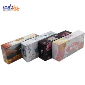 تصویر دستمال کاغذی 100 برگ 2 لایه تلما 
