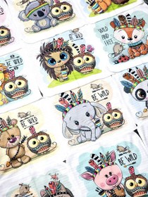 تصویر حوله دستی بچه گانی 