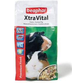 تصویر خوراک خوکچه هندی ایکس ترا ویتال سبز ۱ کیلوگرم برند beaphar Xtravital Guinea Pig Feed Green 1kg