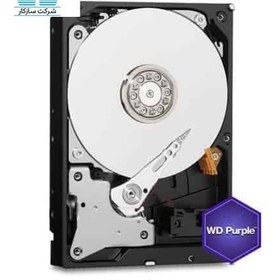 تصویر هارد اینترنال 1ترابایت بنفش HARD SATA WESTERN DIGITAL PURPLE 1TB 