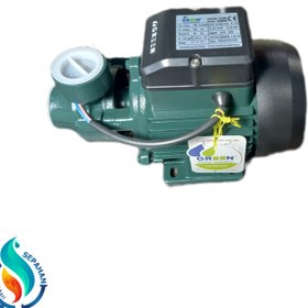 تصویر پمپ آب نیم اسب محیطی مدل گرین QM 60 water pump green