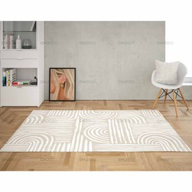 تصویر فرش مینیمال بوهو کد CM005 