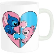 تصویر ماگ پاد آفرین مدل استیچ و آنجل کد 1838 