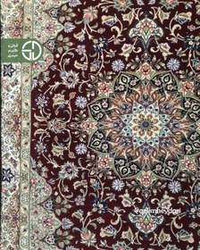 تصویر قالیچه دستباف مدل لچک ترنج آنتیک شرکت سهامی فرش اراک کد 000 persian rug